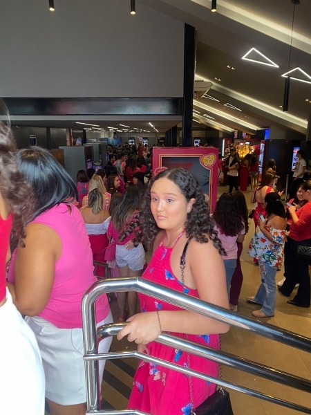 O fenômeno 'Barbie: o filme' também chegou a Pará de Minas
