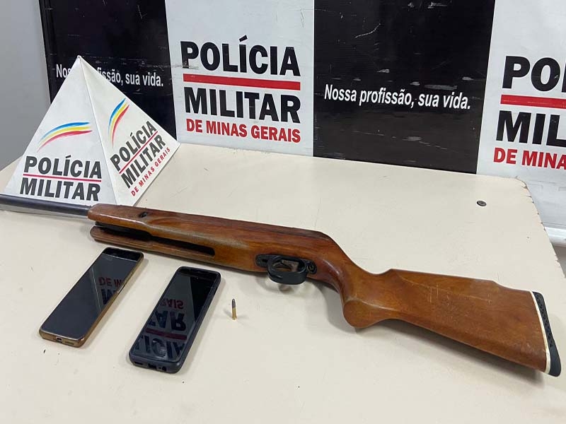 Polícia apreende arsenal avaliado em mais de R$ 700 mil Nesta segunda